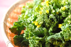 なばな（菜花、菜の花）を冷凍・保存・解凍調理する方法