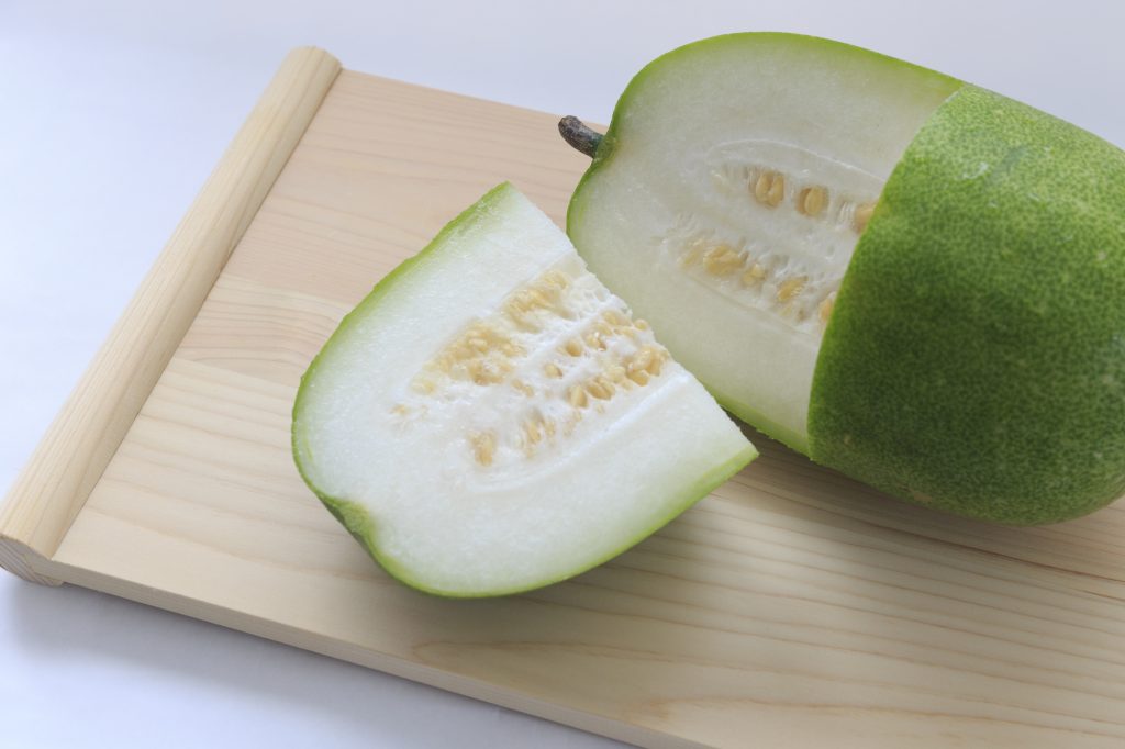 とうがんを冷凍・保存・解凍調理する方法