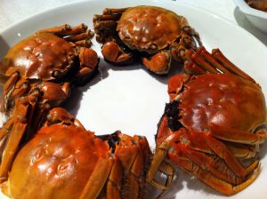 上海がに、藻屑がに、沢がにを冷凍・保存・解凍調理する方法